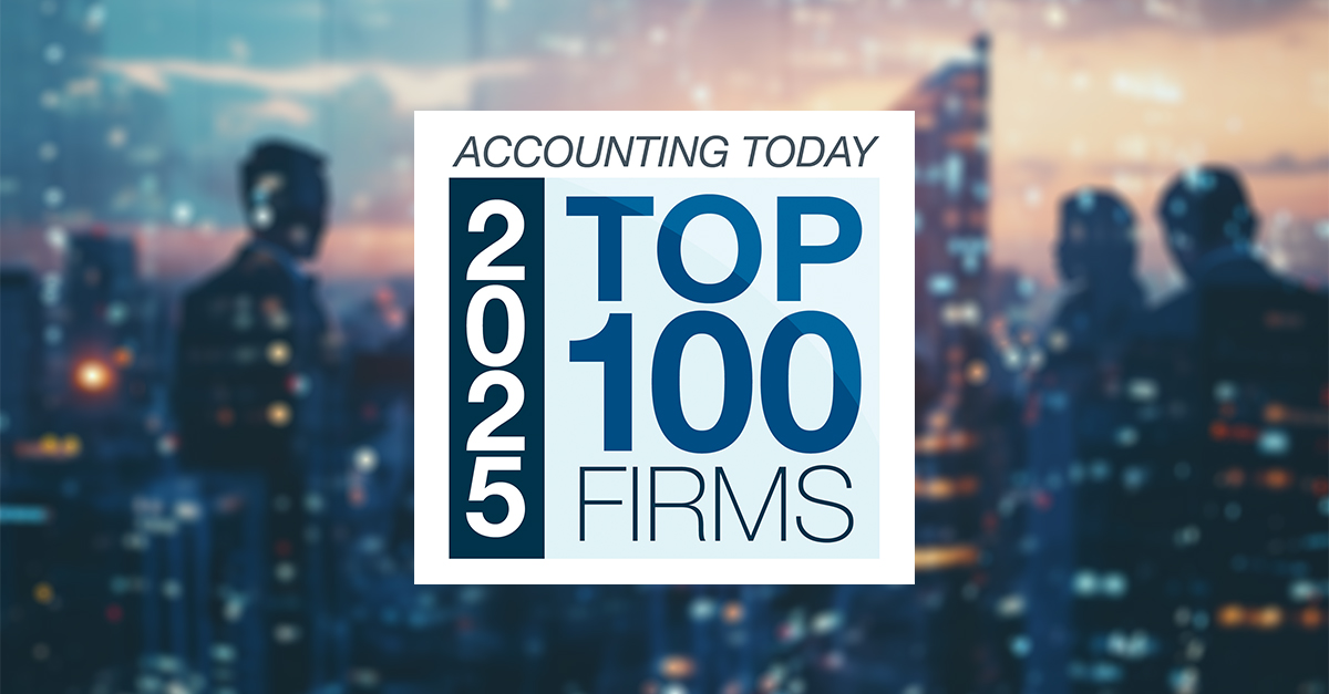 PYA a Top 100 Accounting Firm for Ninth Year, Again a U.S. Leader in Consulting