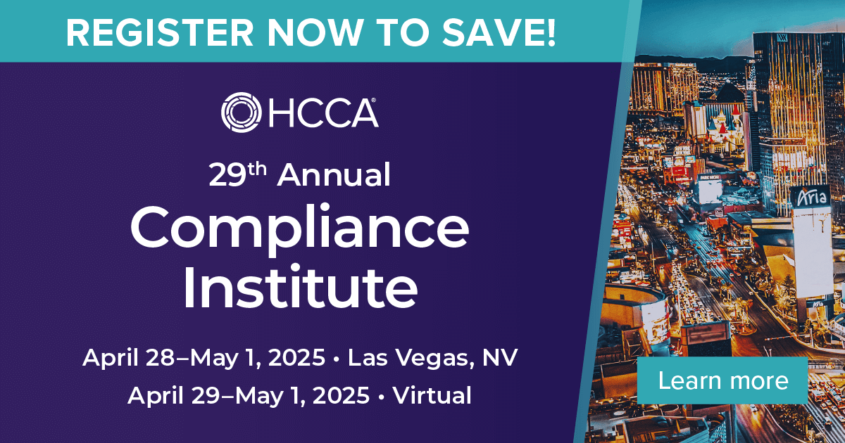 PYA Executives Present at 2025 HCCA Compliance Institute